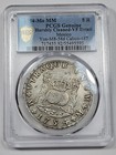 1754 Mexico 8 Reales Pillar Dollar Pcgs Vf Details Circulated Genuine  t534