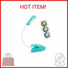 Vekkia Rechargeable Book Light For Reading In Bed  3 Color X 3 Brightness  Light