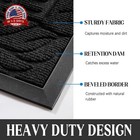 Yimobra Welcome Mat Outdoor 29 5x17  Waterproof Non-slip Outdoor Mats For Front 