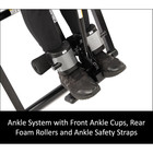 Inversion Table For Back Pain Relief W  Adjustable Angles   Lumbar Pad Foldable
