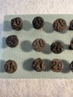 Vintage Railroad Date Nails 1924-1939 Lot Of 19