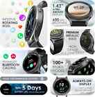 Pebble Revolve Pro Rotating Bezel 1 43  Ultra Amoled Display Smartwatch
