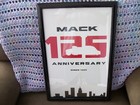 Lot Of 2 Mack 125 Anniversary Framed Posters - 12  X 18 