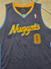 Adidas 2011 Demarre Carroll  0 Denver Nuggets Game Worn Nba Jersey Mens Xl 2