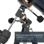 Celestron - Astromaster 114eq Newtonian Telescope -fully-coated Glass Optics New