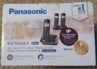 Panasonic Cordless 3 Handsets Phone W  Link To Cell   Digital Answering Machine