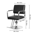 Classic Hydraulic Barber Chair Beauty Salon Spa Shampoo Hair Styling Equipment