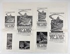 Eaten Alive Pressbook 1977 4 Pages Complete 11x17 Horror Movie Poster Art 28759