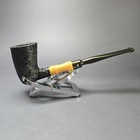 Stanwell C 1960s Hand Made Bamboo Nefertiti Estate Briar Pipe  Unsmoked