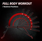 Weight Bench Press  Adjustable Workout Bench For Home Gym  Incline Decline