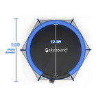 Heavy-duty 14ft Trampoline W  Safety Net   Extra Powder Coating