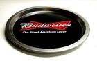 Vintage Budweiser Beer Metal Tray 12    Great American Lager   Wall Hanger