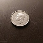 1937 Canada 5 Cent  vj12  George Vi Canadian  Nickel Coin Five Cents