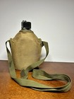 Vintage Bsa Boy Scouts Of America Aluminum Canteen Flask W  Original Felt Pouch