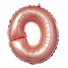 16  Rose Gold Letter O Mylar Foil Balloon Birthday Party Wedding Decorations