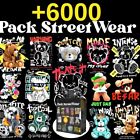  6000 Latest Streetwear Bundle   Ai png svg Tshirt Bundle   T-shirt Print Design
