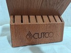 Cutco Homemaker 18 Slot Wooden Knife Block