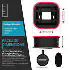 Neewer Collapsible Softbox With Strap Attachment grid And Carrying Bag Black red