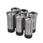 High Precision 5c Square Collet 6 Pc Set 1 4  5 16  3 8  1 2  5 8  3 4 