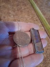 Thomas Mott Blue Morph Butterfly Sterling Necklace