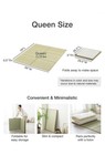 Fuli Japanese Tatami Mattress  Tatami Rug  Igusa Mat  japanese Rush Grass  Queen