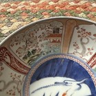 Antique Japanese Meiji Period Imari Porcelain Centerpiece Bowl 7 Inches