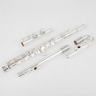 Sankyo Af301 Alto Flute G Tune 16 Closed Hole Keys Sliver Plated Flute With Case