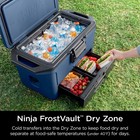 Ninja - Frostvault 50qt Hard Cooler With Dry Zone - Lakeshore Blue