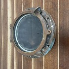 Salvaged Nautical Brass Porthole With Screen
