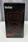 Vintage Vivitar 285 Hv Auto Electronic Flash - Iob With Wide Angle Attachment