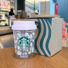 New Starbucks Pink Sakura Double-wall Glass Cup 296ml Coffee Cup Milk Cups Gifts
