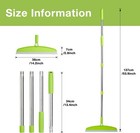 Silicone Air Broom multifunction Magic Broom With Long Gray Green 