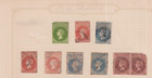 South Australia Collection On Old Page With Some Official Stamps 