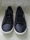 Puma Womens Vikky V2 Black white Synthetic Leather Sneakers 374512-02 Size 8 Euc