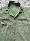 Us Military Shirt Men Medium Green Og 107 Sateen Vietnam Utility Fatigue Vintage