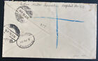 1934 Jerusalem Palestine Registered Cover To Neustadt Germany Stamps W Tabs