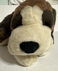 Vintage Russ Berrie   Co  Barrels Beagle Realistic Dog Soft Plush Toy Tan brown