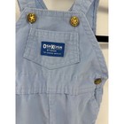 Vintage Oshkosh Bgosh Baby Overalls 3 6 Months Blue Corduroy Footed Vestbak Usa