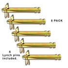 Natsteel 3 Point Hitch Pins - Tractor Hitch Pins  5 Pack