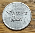 Vintage Long John Silver s Treasure Chest Token Coin