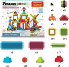 Picassotiles 120pc Hedgehog Interlocking Building Blocks Tiles Construction Toy