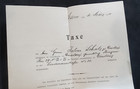 Pre Wwi Ww1 Imperial German Accountants Accounting Paper Tax Document 1910