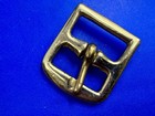 Retro Center Bar Single Prong Gold Color Replacement Buckle For Your 1  Belt