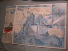 Pacific Ocean   Indian Ocean Floor Map National Geographic June 1992