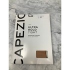 Capezio Girl Medium Light Suntan Ultra Hold Superior Support Stirrup Tight O11-8