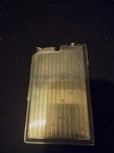 Vintage Silver Tone Cigarette Case With Lighter