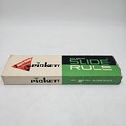 100  Complete   Pickett N-500-es Yellow Slide Rule   Apollo Era Box Case Manual
