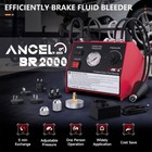 Ancel Br2000 Car Auto Electric Brake Fluid Bleeder Vaccum Oil Exchange Machine 