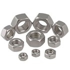 Hex Nuts 304 Stainless Steel Hexagon Full Nut - Din 934 M3 M4 M5 M6 M8 M10 M12