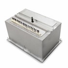 18  X 30  Stainless Steel Drop In Ice Bin With Cold Plate